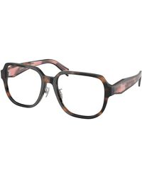 Prada - Pr B07Vd 23A1O1 Optical Frames Acetate Pillow Normal - Lyst