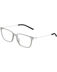 Moncler - Me3004D 5015 Optical Frames Injected Transparent Squared Normal - Lyst