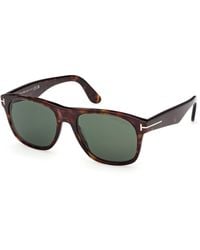 Tom Ford - Ft1284 Marlon-02 52N Sunglasses Acetate Squared Normal - Lyst