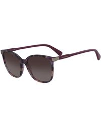 Longchamp - Lo612S 219 Sunglasses Acetate Squared Normal Photochromatic - Lyst
