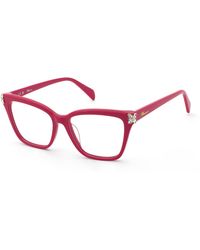 Blumarine - Vbm255S 02Gf Optical Frames Acetate Butterfly - Lyst