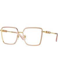 Versace - Ve1294D 1507 Optical Frames Metal Butterfly Normal - Lyst