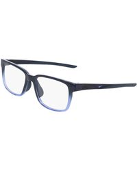 Nike - 7409 418 Optical Frames Bio-Injected Squared Normal - Lyst