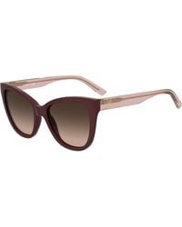 Moschino - Mol097/S Lhf/Ha Sunglasses Acetate Cat Eye Normal Shaded - Lyst