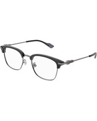 Gucci - Gg1606Ok 003 Optical Frames Titanium Transparent Round - Lyst