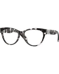 Versace - Ve3402U 5553 Optical Frames Acetate Transparent Cat Eye Normal - Lyst