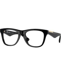 Burberry - Be2409 3001 Optical Frames Acetate Transparent Squared Normal - Lyst