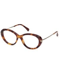Max Mara - Mm5227 052 Optical Frames Acetate Geometric Normal - Lyst