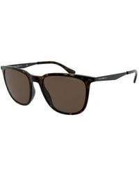 Emporio Armani - Ea4149 508973 Sunglasses Plastic Squared - Lyst