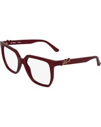 KARL LAGERFELD - Kl6233 601 Optical Frames Bio-Injected Squared Normal - Lyst