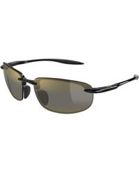 Maui Jim - Mj0676S 020 Occhiali Da Sole Bio-Iniettato Bronzo Squadrata - Lyst