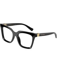 Dolce & Gabbana - Dg3417 501 Optical Frames Acetate Squared Normal - Lyst