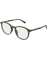 Gucci - Gg2266Oa 003 Montature Da Vista Acetato Trasparente Rotonda - Lyst