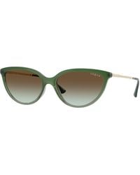 Vogue Eyewear - Vo5672S 3259E8 Sunglasses Nylon Cat Eye Normal Nuanced - Lyst