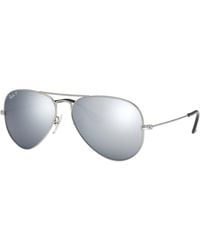 Ray-Ban - Rb3025 Classic Polarized Aviator Sunglasses - Lyst
