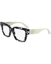 KARL LAGERFELD - Kl6196 016 Optical Frames Acetate Squared Normal - Lyst