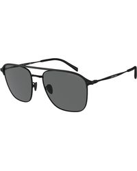 Giorgio Armani - Ar6154 300187 Sunglasses Steel Squared Normal - Lyst