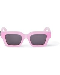 Off-White c/o Virgil Abloh - Oeri008 Virgil 3007 Dark Sunglasses Acetate Squared Normal - Lyst