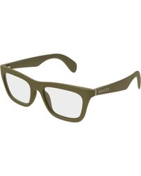 Gucci - Gg1933O 004 Optical Frames Injected Transparent Squared - Lyst