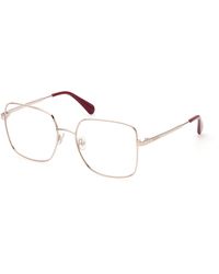 MAX&Co. - Mo5057 028 Optical Frames Metal Squared Normal - Lyst