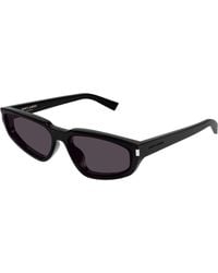 Saint Laurent - Sl 634 Nova 001 Sunglasses Acetate Cat Eye Normal - Lyst