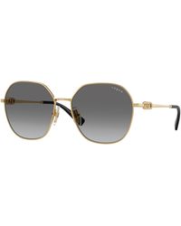 Vogue Eyewear - Vo4318Sb 280/11 Sunglasses Metal Geometric Normal Shaded - Lyst