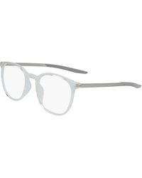 Nike - 7280 901 Optical Frames Plastic Geometric Normal Photochromatic - Lyst