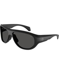 Moncler - Me8013 Bleacher 500687 Sunglasses Injected Round Normal - Lyst