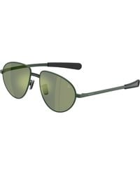 Moncler - Me4009 Vizla 10186R Sunglasses Metal Pilot Normal - Lyst