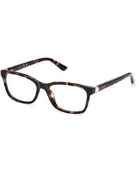 Guess - Gu50196 052 Optical Frames Acetate Squared Normal - Lyst