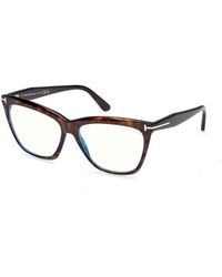 Tom Ford - Ft6064-B 052 Optical Frames Acetate Cat Eye Normal - Lyst