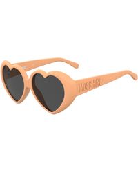 Moschino - Mos128/S L7Q/Ir Sunglasses Plastic Geometric Normal - Lyst