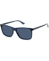 Polaroid - Pld 4137/S Pjp/C3 Sunglasses Plastic Squared Polarized - Lyst