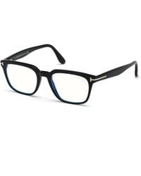 Tom Ford - Ft5626-B 001 Optical Frames Acetate Squared Normal - Lyst