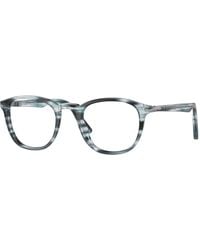 Persol - Po3143V 1051 Optical Frames Acetate Transparent Round Normal - Lyst