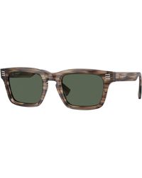 Burberry - Be4403 409871 Sunglasses Acetate Squared Normal - Lyst