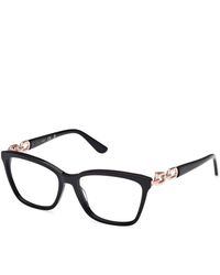 Guess - Gu50181 001 Optical Frames Acetate Squared Normal - Lyst