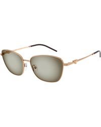 Emporio Armani - Ea2170 342713 Sunglasses Metal Geometric Normal Shaded - Lyst