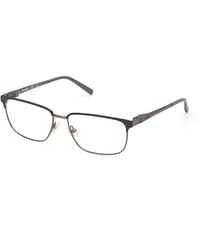 Timberland - Tb50027 091 Optical Frames Metal Squared Normal - Lyst