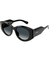 Chloé - Ch0251S 001 Sunglasses Acetate Round - Lyst
