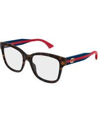 Gucci - Gg0038Oann 002 Optical Frames Acetate Transparent Butterfly - Lyst