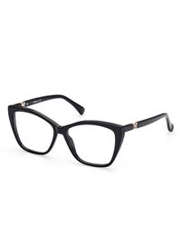 Max Mara - Mm5036 1 Optical Frames Acetate Squared Normal - Lyst