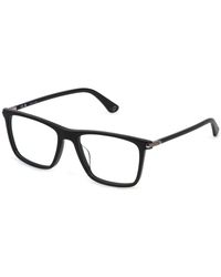 Police - Vplp12 Roadie 6 700 Optical Frames Acetate Squared - Lyst