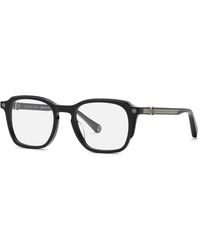 Philipp Plein - Vpp059M Plein Velvet Sky Taormina 700 Optical Frames Acetate Squared - Lyst