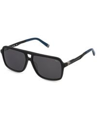 Fila - Sfid22 703 Sunglasses Acetate Smoke Squared Normal - Lyst