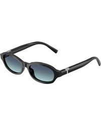 Tiffany & Co. - Tf4270U 80019S Sunglasses Acetate Round Normal Nuanced - Lyst