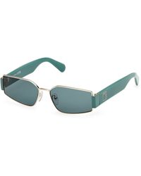 MAX&Co. - Mo0128 32N Sunglasses Metal Squared Normal - Lyst