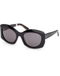 PUCCI - Ep0259 01A Sunglasses Smoke Butterfly Normal - Lyst