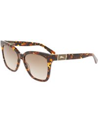 Longchamp - Lo696S 242 Sunglasses Acetate Squared Normal Photochromatic - Lyst