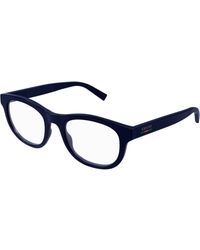 Gucci - Gg1929O 001 Optical Frames Injected Transparent Squared - Lyst